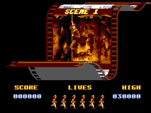 Pantallazo de Indiana Jones and the Last Crusade: The Action Game para Sega Master System