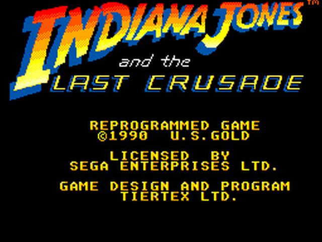 Pantallazo de Indiana Jones and the Last Crusade: The Action Game para Sega Master System