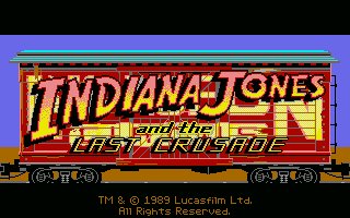 Pantallazo de Indiana Jones and the Last Crusade (Aventura) para Atari ST