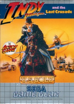 Caratula de Indiana Jones and the Last Crusade para Gamegear