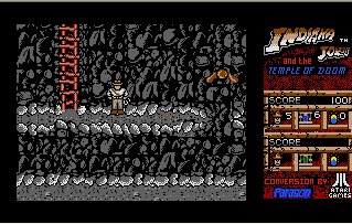 Pantallazo de Indiana Jones and the Temple of Doom para Atari ST