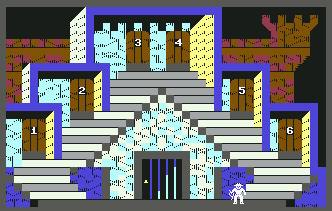Pantallazo de Indiana Jones in the Lost Kingdom para Commodore 64
