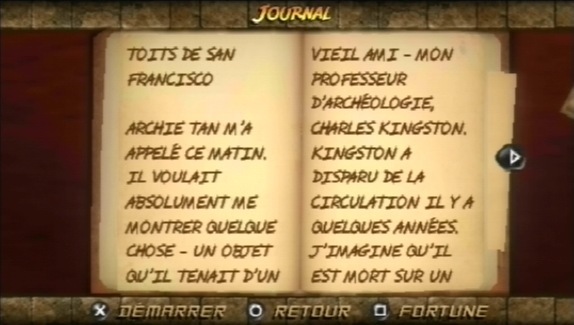Pantallazo de Indiana Jones y El Cetro de los Reyes para PSP