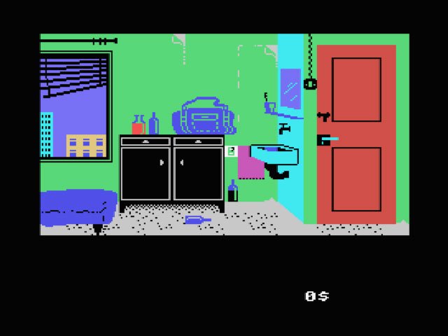 Pantallazo de Inheritance: Panic in Las Vegas, The para MSX