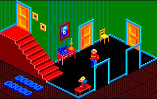 Pantallazo de Inside Outing / Raffles para Amstrad CPC