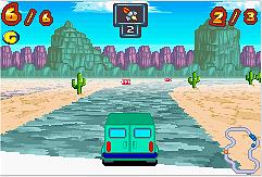 Pantallazo de Inspector Gadget Racing para Game Boy Advance