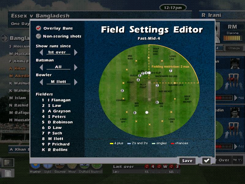 Pantallazo de International Cricket Captain 2 para PC