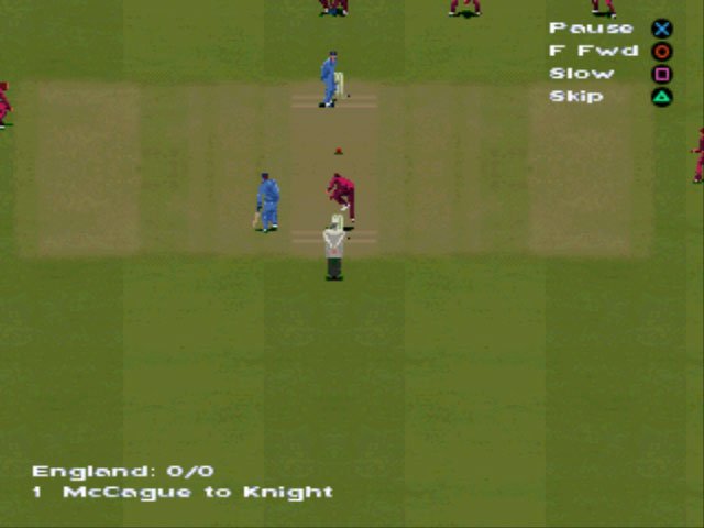 Pantallazo de International Cricket Captain 2000 para PlayStation