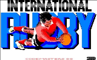 Pantallazo de International Rugby Simulator para Amstrad CPC