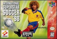 Caratula de International Superstar Soccer '98 para Nintendo 64