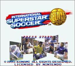 Pantallazo de International Superstar Soccer Deluxe para Super Nintendo
