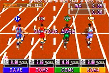 Pantallazo de International Track & Field para PlayStation