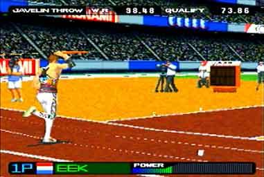 Pantallazo de International Track And Field 2 para PlayStation