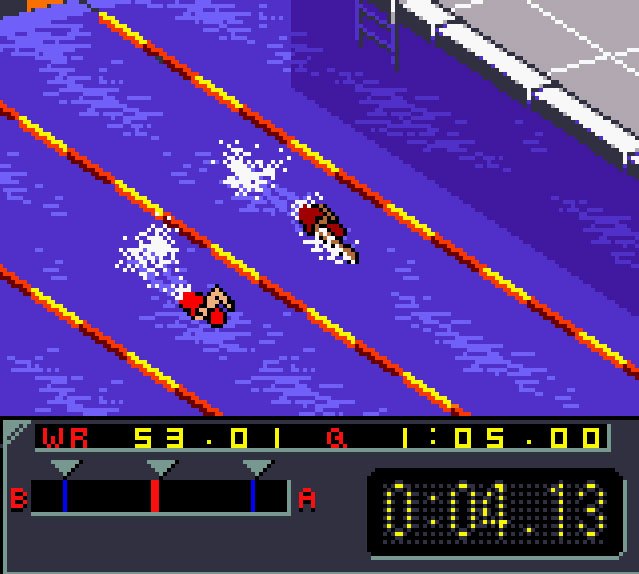 Pantallazo de International Track and Field Summer Games para Game Boy Color