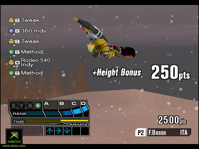 Pantallazo de International Winter Sports 2002  para Xbox