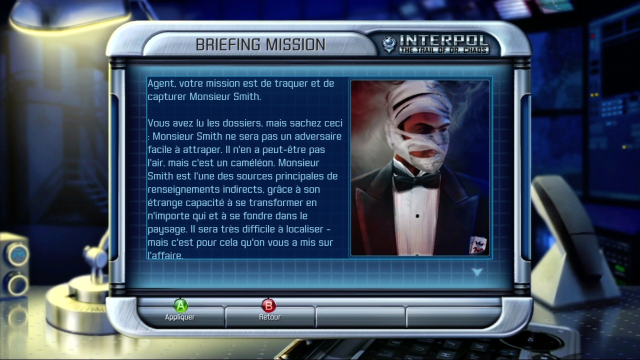Pantallazo de Interpol: The Trail of Dr. Chaos para Xbox 360