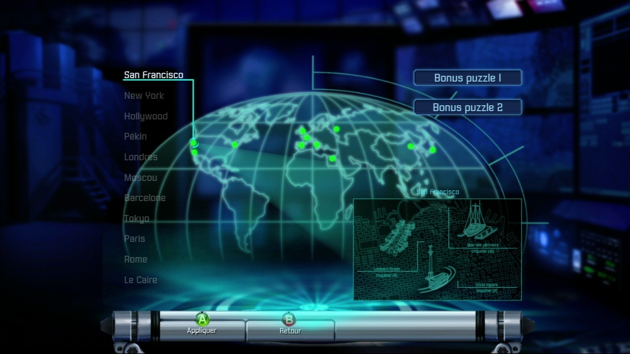 Pantallazo de Interpol: The Trail of Dr. Chaos para Xbox 360