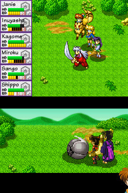 Pantallazo de Inuyasha: Secret of the Divine Jewel para Nintendo DS