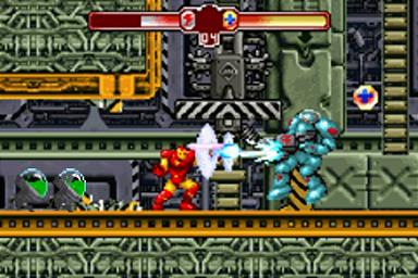 Pantallazo de Invincible Iron Man, The para Game Boy Advance