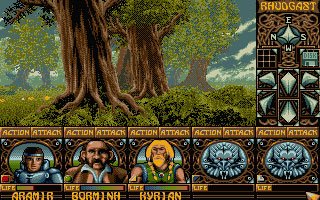 Pantallazo de Ishar: Legend of the Fortress para Atari ST