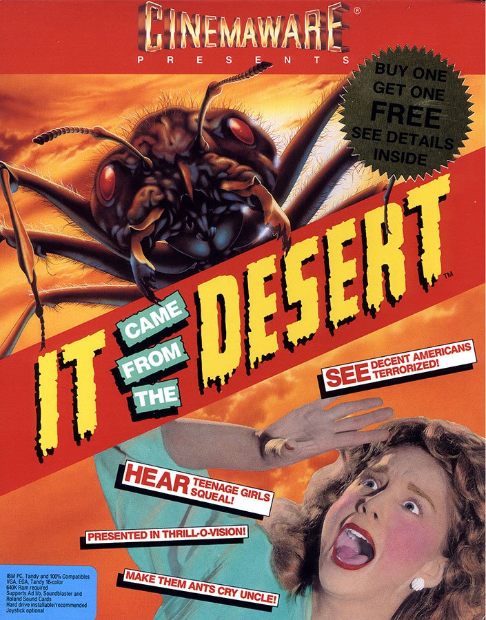 Caratula de It Came From the Desert para PC