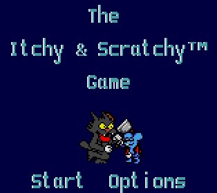 Pantallazo de Itchy & Scratchy Game, The para Gamegear