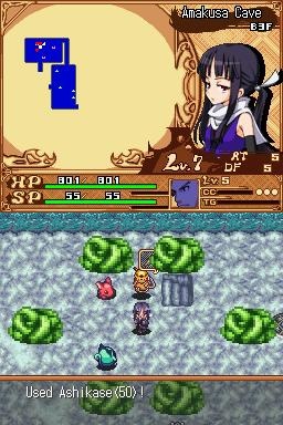 Pantallazo de Izuna 2: The Unemployed Ninja Returns para Nintendo DS