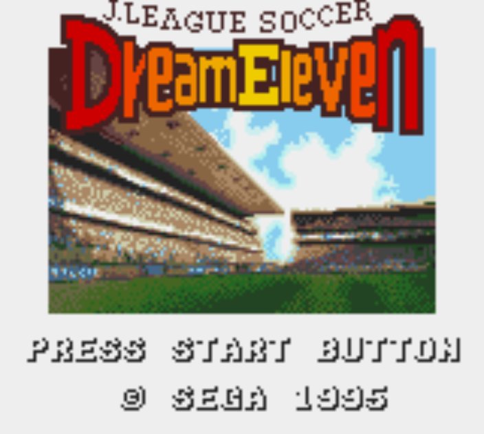 Pantallazo de J-League Soccer: Dream Eleven (Japonés) para Gamegear