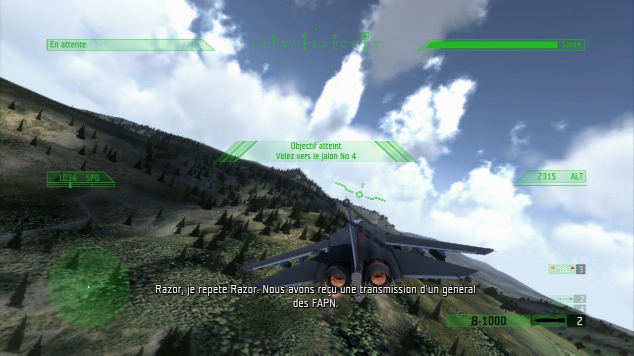 Pantallazo de JASF: Janes Avanced Strike Fighters para PlayStation 3