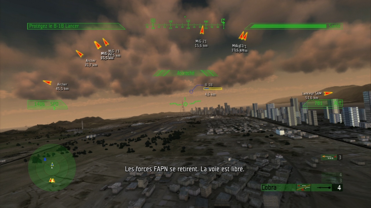 Pantallazo de JASF: Janes Avanced Strike Fighters para PlayStation 3