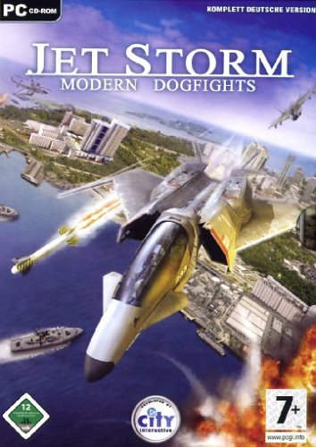 Caratula de JET STORM Modern Dogfights para PC