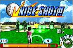 Pantallazo de JGTO Golf Master: Japan Tour Golf Game para Game Boy Advance