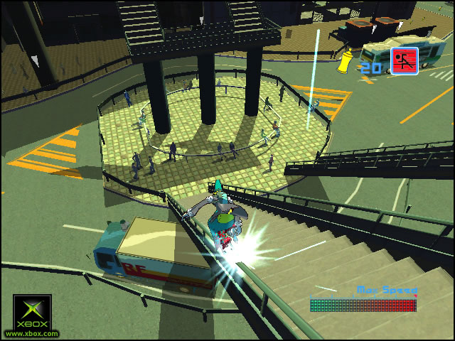 Pantallazo de JSRF: Jet Set Radio Future para Xbox