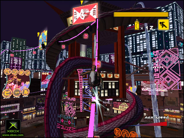 Pantallazo de JSRF: Jet Set Radio Future para Xbox