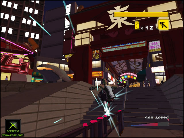 Pantallazo de JSRF: Jet Set Radio Future para Xbox