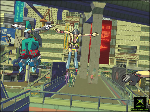 Pantallazo de JSRF: Jet Set Radio Future para Xbox
