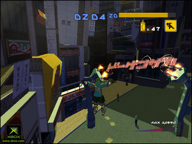 Pantallazo de JSRF: Jet Set Radio Future para Xbox