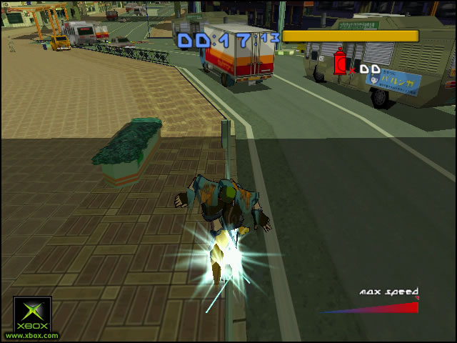 Pantallazo de JSRF: Jet Set Radio Future para Xbox