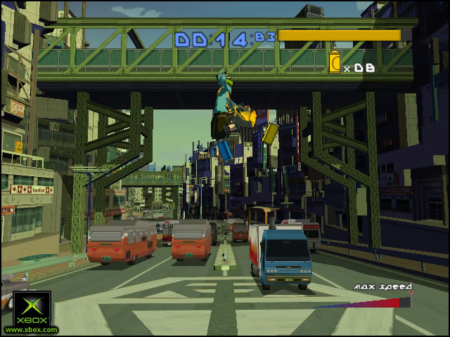 Pantallazo de JSRF: Jet Set Radio Future para Xbox
