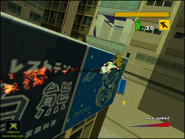 Pantallazo de JSRF: Jet Set Radio Future para Xbox