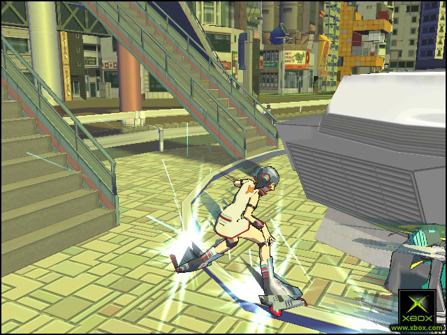 Pantallazo de JSRF: Jet Set Radio Future para Xbox