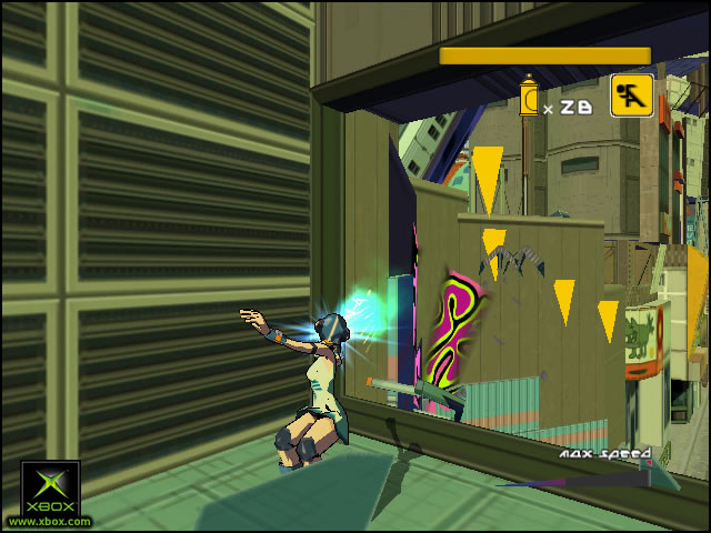 Pantallazo de JSRF: Jet Set Radio Future para Xbox