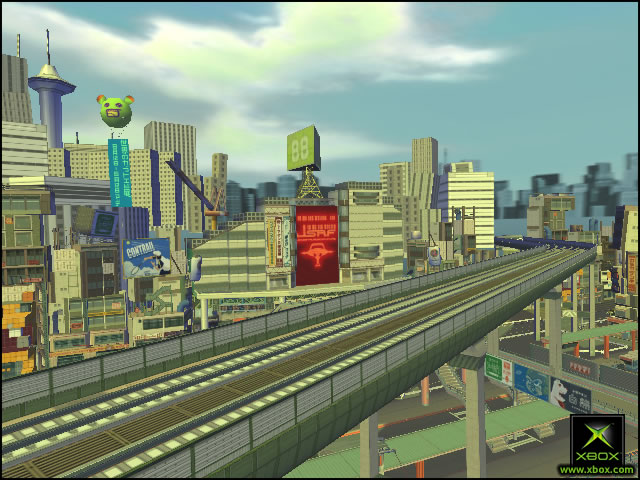 Pantallazo de JSRF: Jet Set Radio Future para Xbox