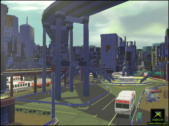 Pantallazo de JSRF: Jet Set Radio Future para Xbox