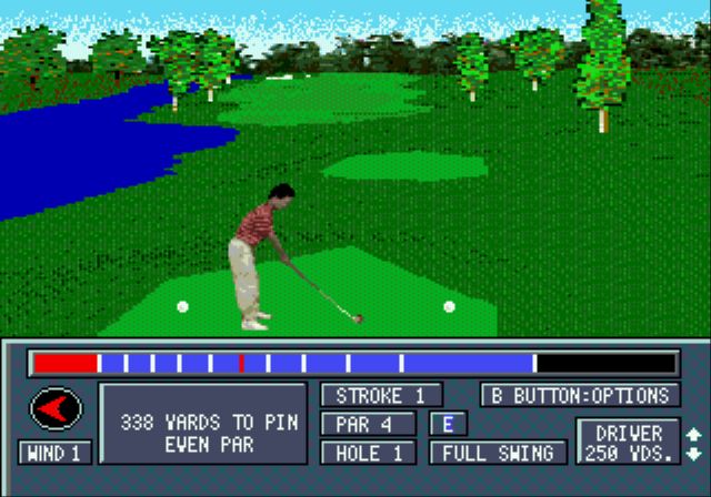 Pantallazo de Jack Nicklaus' Power Challenge Golf para Sega Megadrive