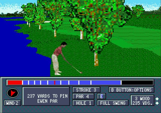 Pantallazo de Jack Nicklaus' Power Challenge Golf para Sega Megadrive