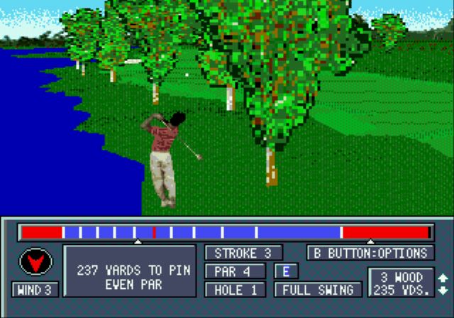 Pantallazo de Jack Nicklaus' Power Challenge Golf para Sega Megadrive