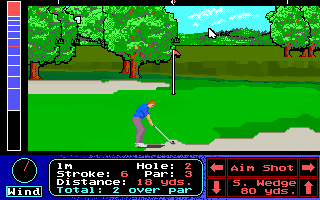 Pantallazo de Jack Nicklaus Presents The International Course Disk para PC