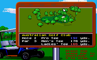 Pantallazo de Jack Nicklaus Presents The International Course Disk para PC