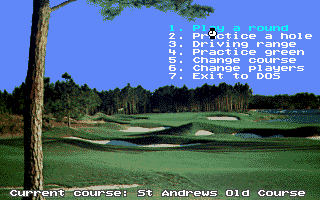 Pantallazo de Jack Nicklaus Presents The Major Championship Courses of 1990 para PC